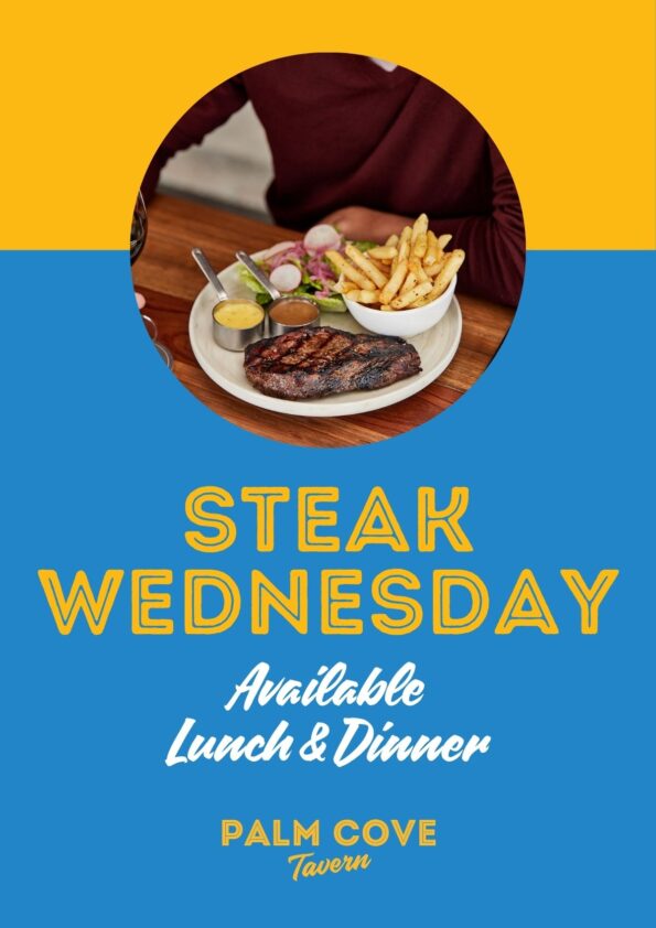 Steak Wednesday at Palm Cove Tavern
